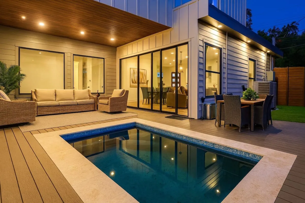 5BR Downtown Luxury Oasis: Pool, Spa & Rooftop Bar - Hotel with Bathtub in Austin