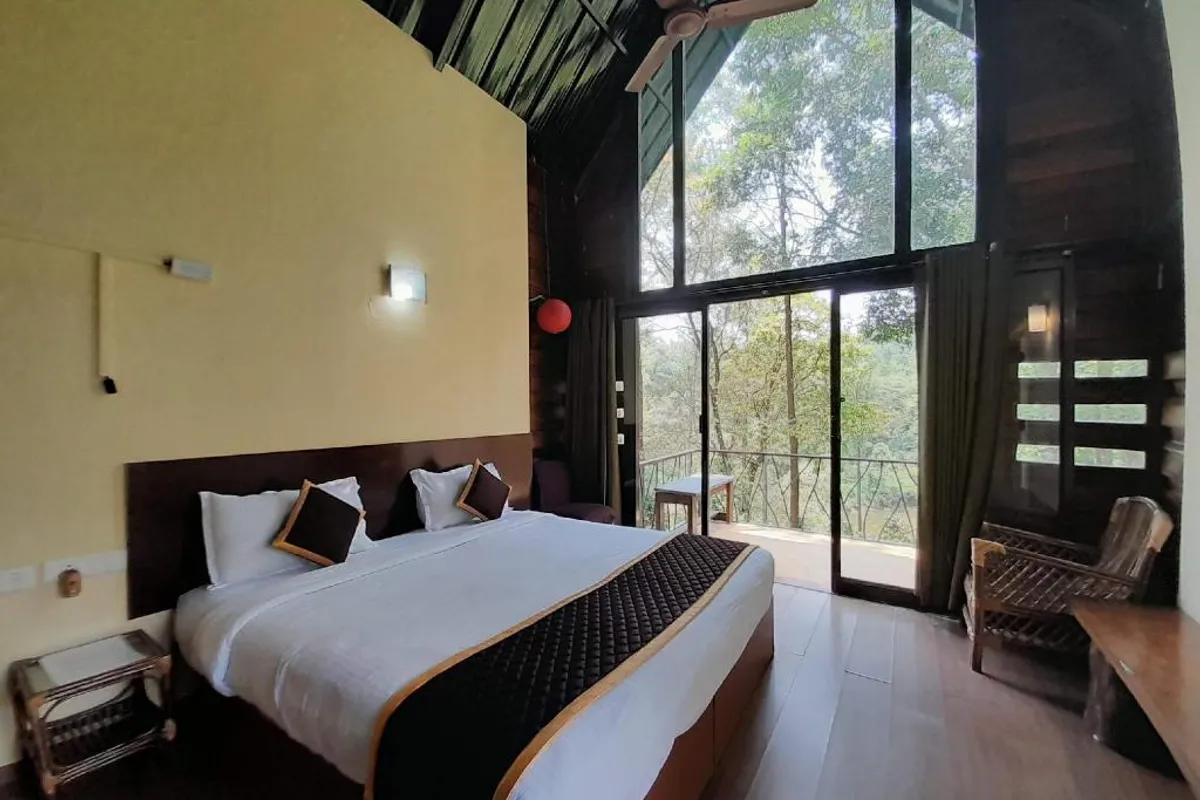Gorukana Eco Wellness Retreat BR Hills room view