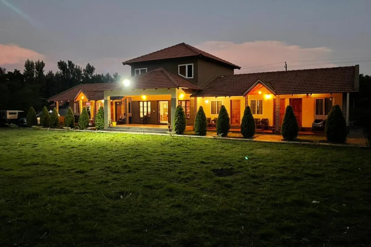 Heavenly Stay Luxury Chalets Kotagiri room view