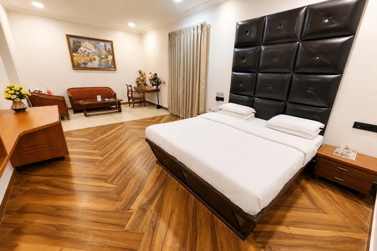 Hotel Aram Jamnagar room view