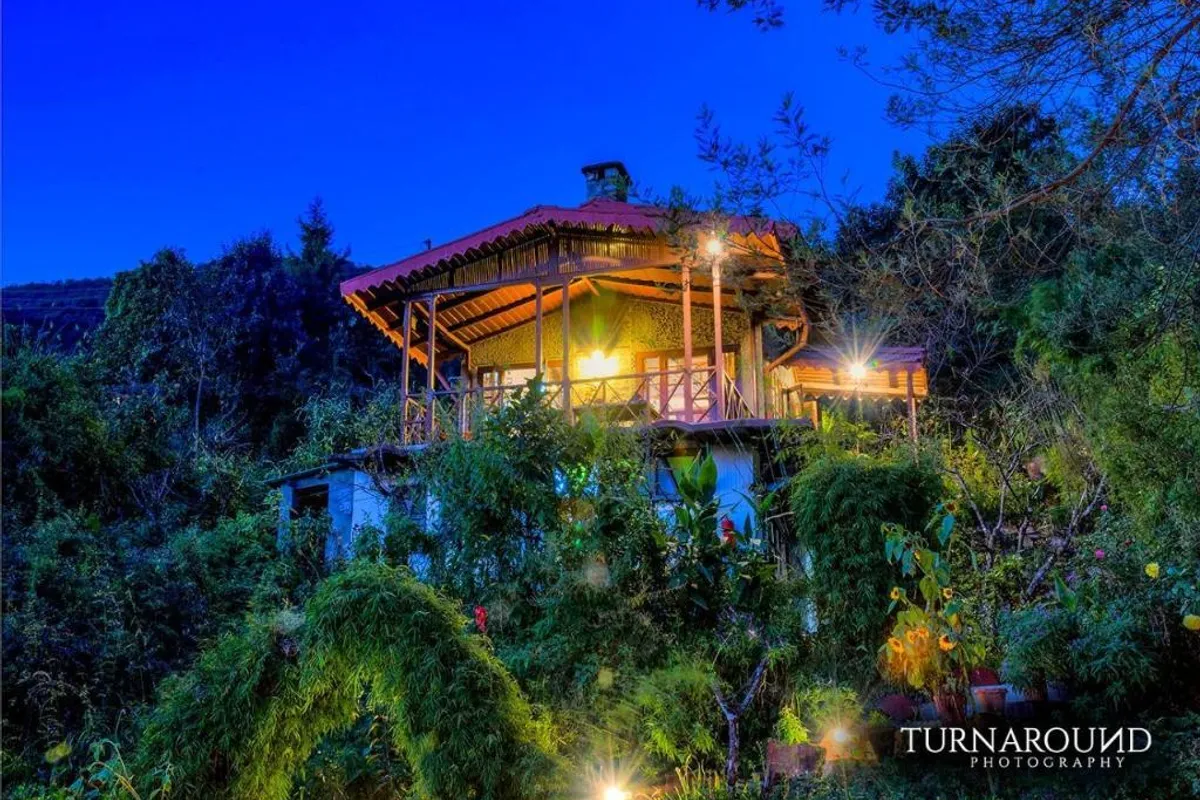 Jungle Lore Birding Lodge Pangot suite interior
