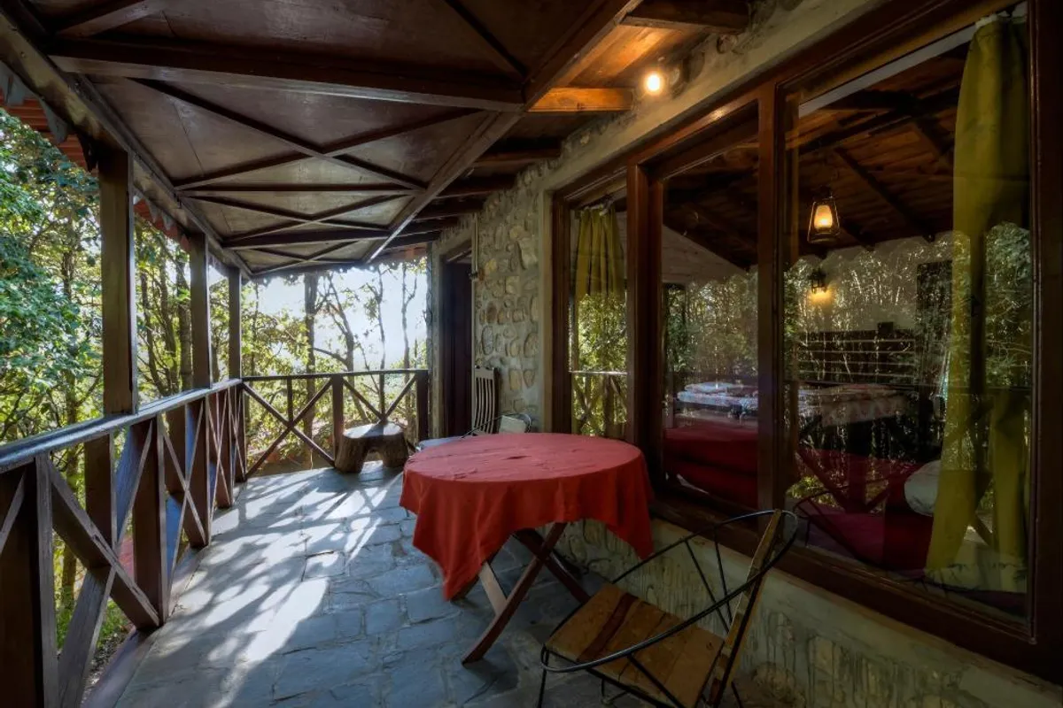 Jungle Lore Birding Lodge Pangot room view