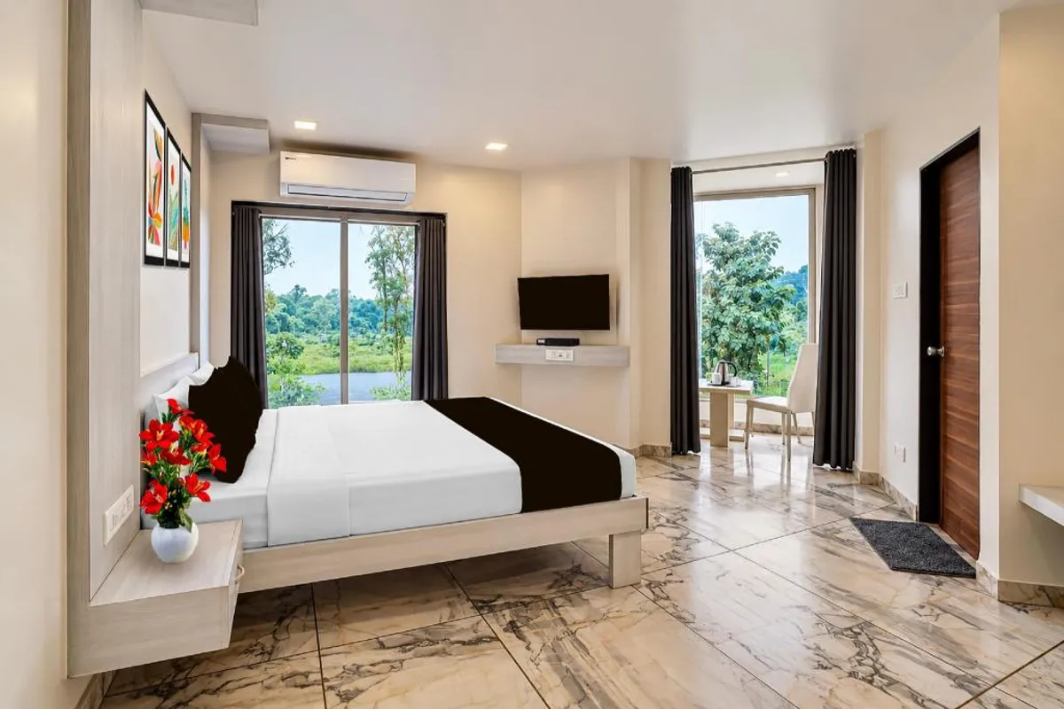 Khanvel Resort Silvassa room view