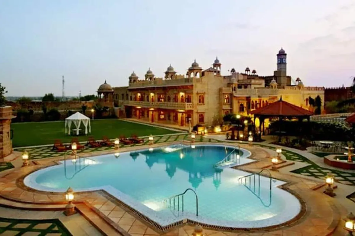 Khimsar Sand Dunes Village room view