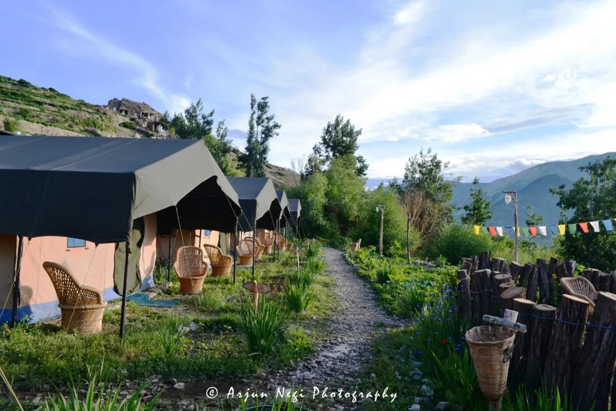 Kinner Camps Sangla room view