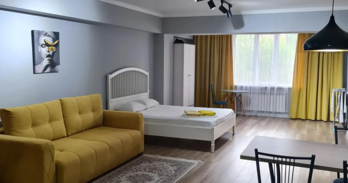 Апартаменты в центре, в новом доме - Hotel with Bathtub in Almaty