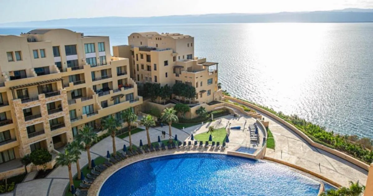 Spacious apartments with Sea view at Samarah Resort - Hotel with Bathtub in Dead Sea