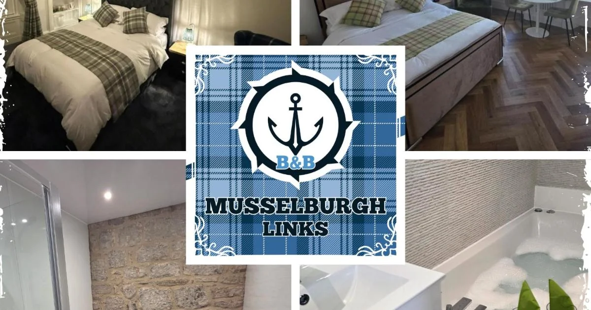 Musselburgh Links B&B with private bathtub in Edinburgh