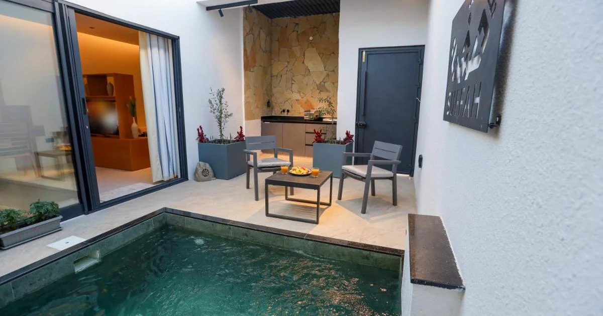 Suffah Chalet شاليه صفة - Hotel with Bathtub in Jabal Akhdar