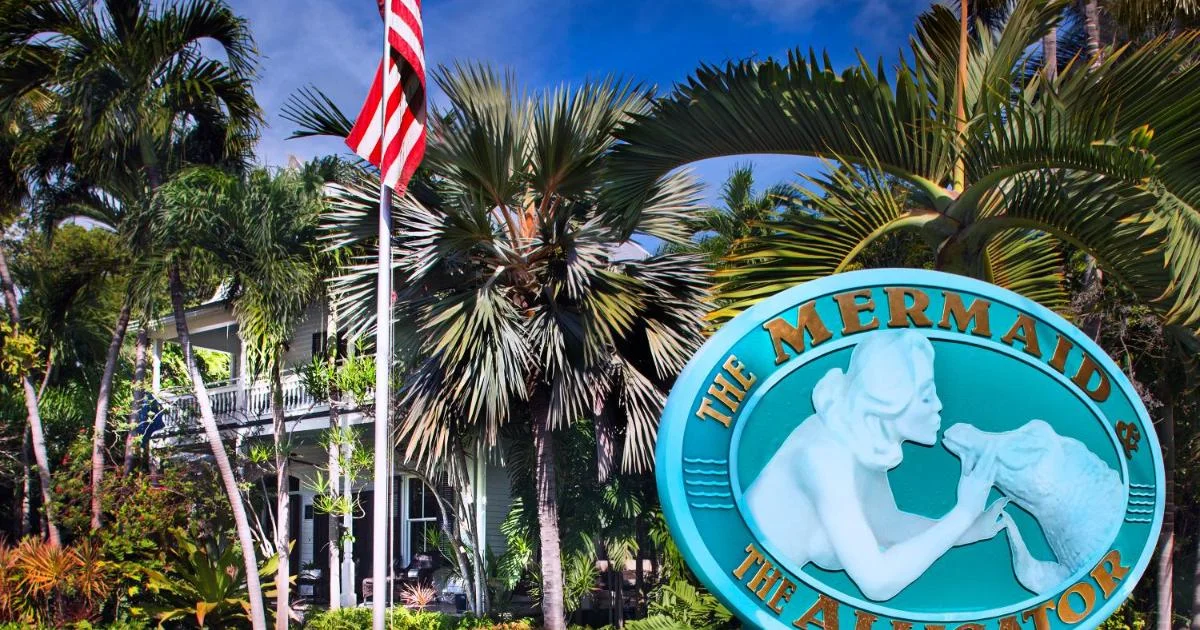 The Mermaid & The Alligator - Hotel with Bathtub in Key West