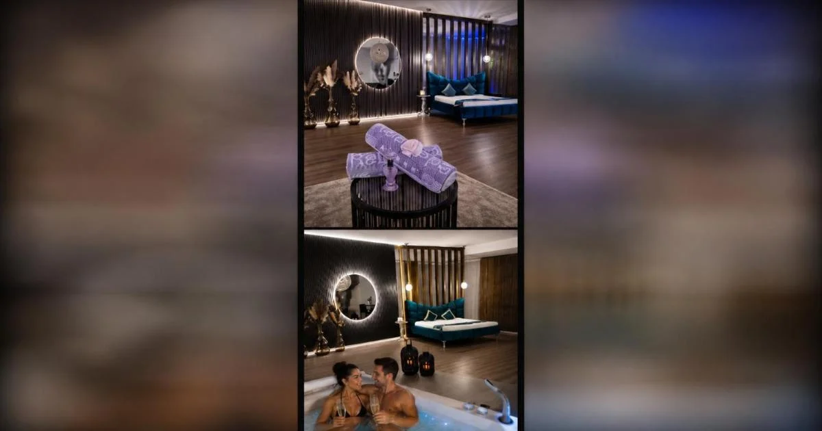 Privat-Spa mit Whirlpool und Sauna in Sursee - Hotel with Bathtub in Lucerne