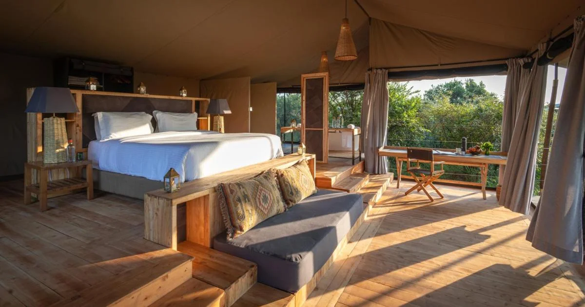 Saruni Eagle View - Hotel with Bathtub in Masai Mara