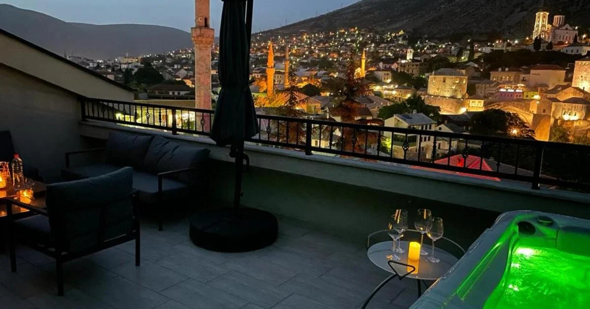 Hotels in Mostar with Bathtub