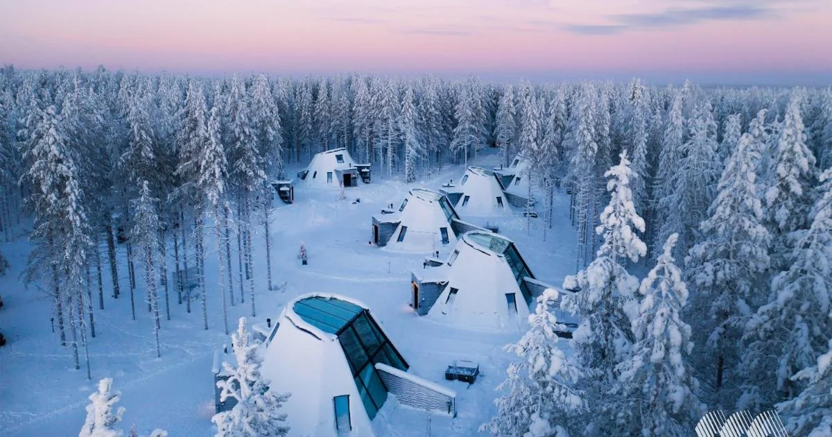 Glass Resort - Hotel with Bathtub in Rovaniemi