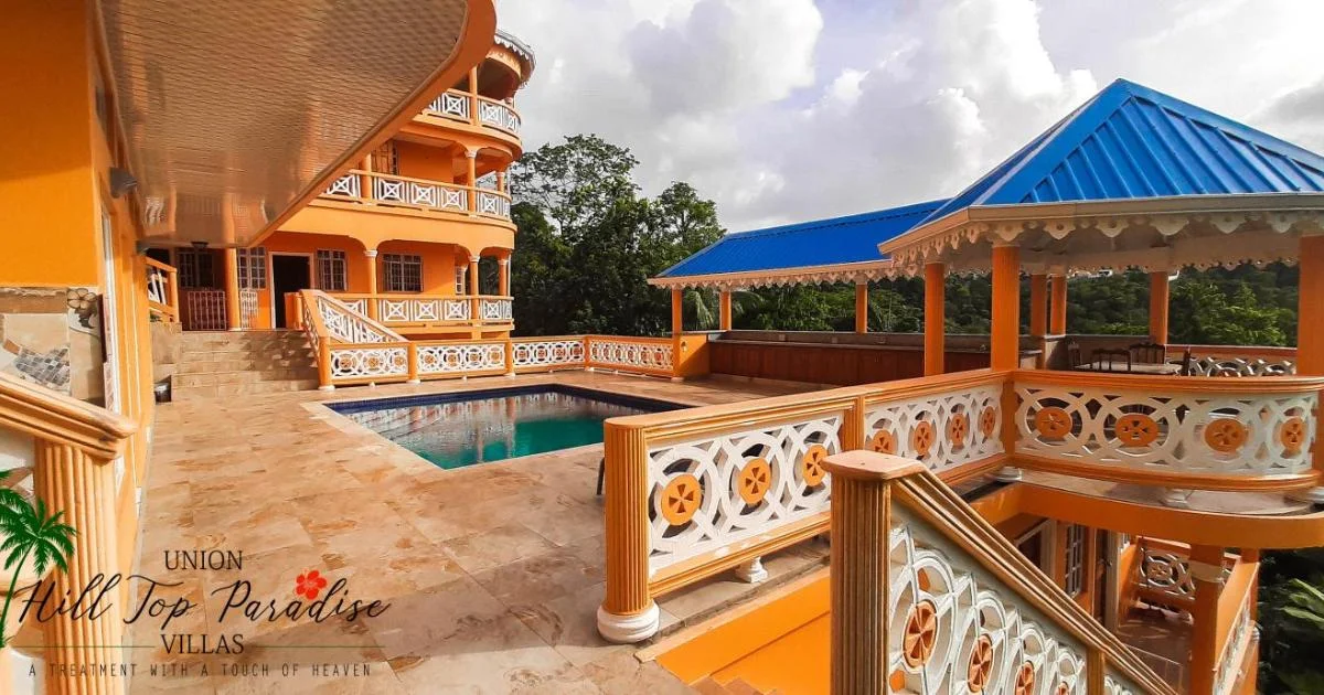 Union Hilltop Paradise Villas - Hotel with Bathtub in Soufriere