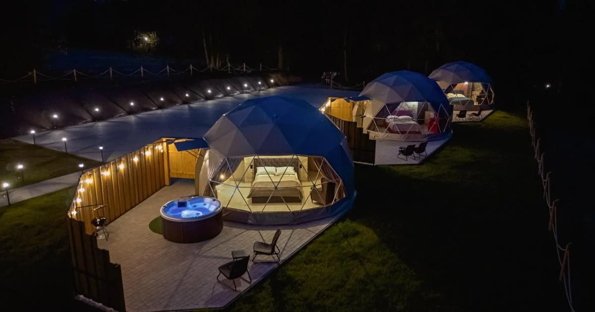 Diamond Glamp & Jacuzzi - Hotel with Bathtub in Zakopane