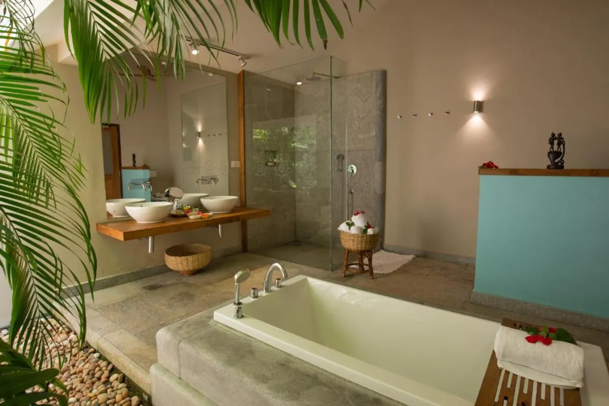 Neeleshwar Hermitage Kasargod room view