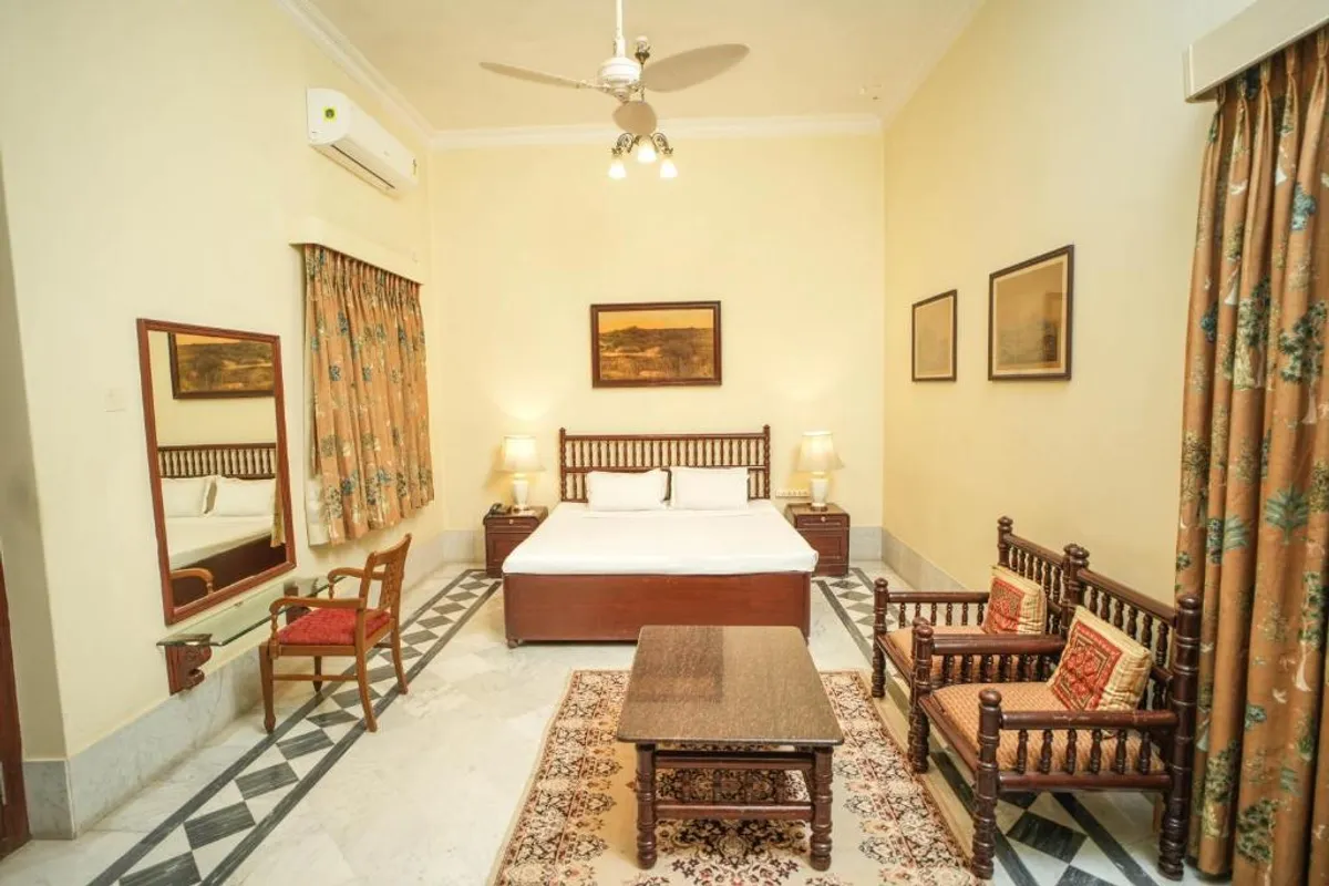 Nilambag Palace Hotel Bhavnagar room view
