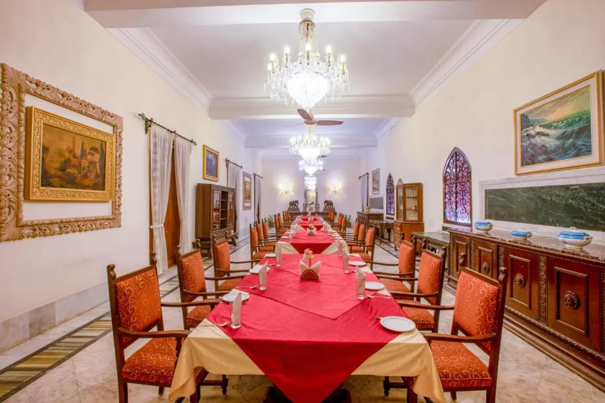 Nilambag Palace Hotel Bhavnagar property and ambiance