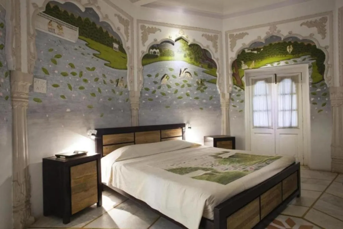 Phool Mahal Palace Kishangarh suite interior