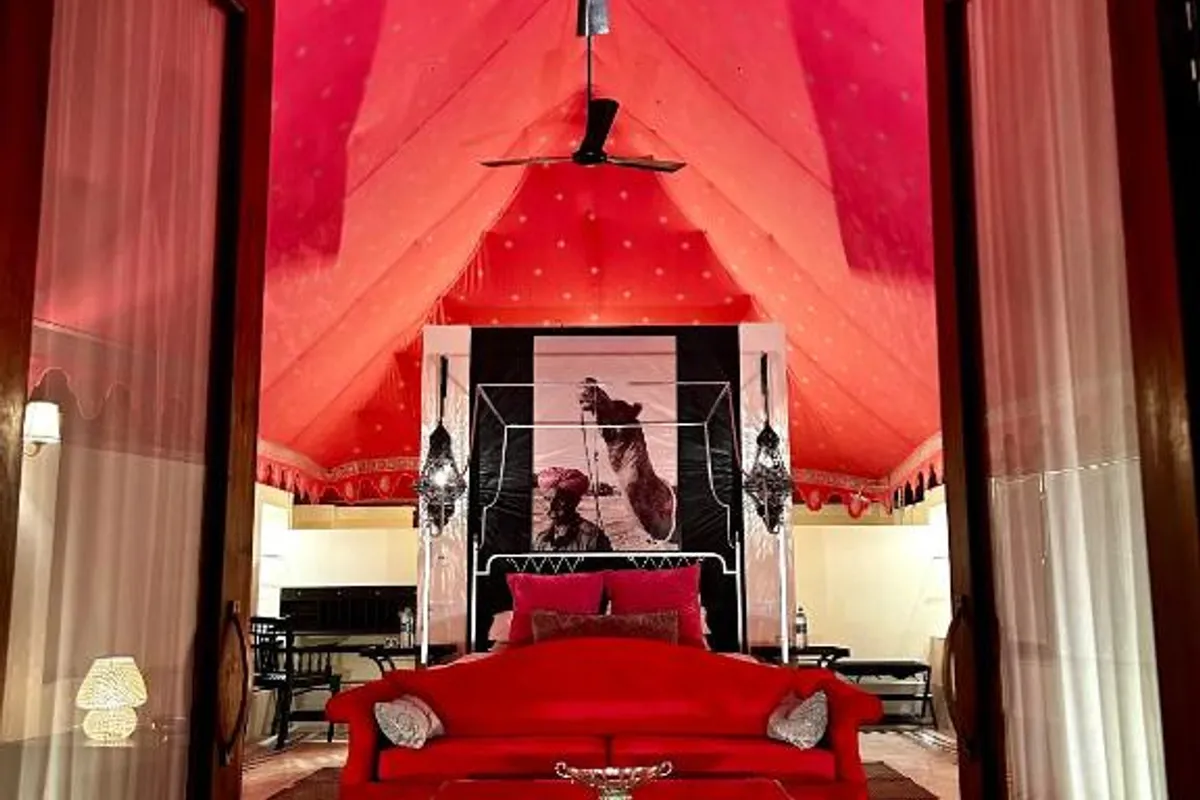 Reggies Camel Camp Osian property and ambiance