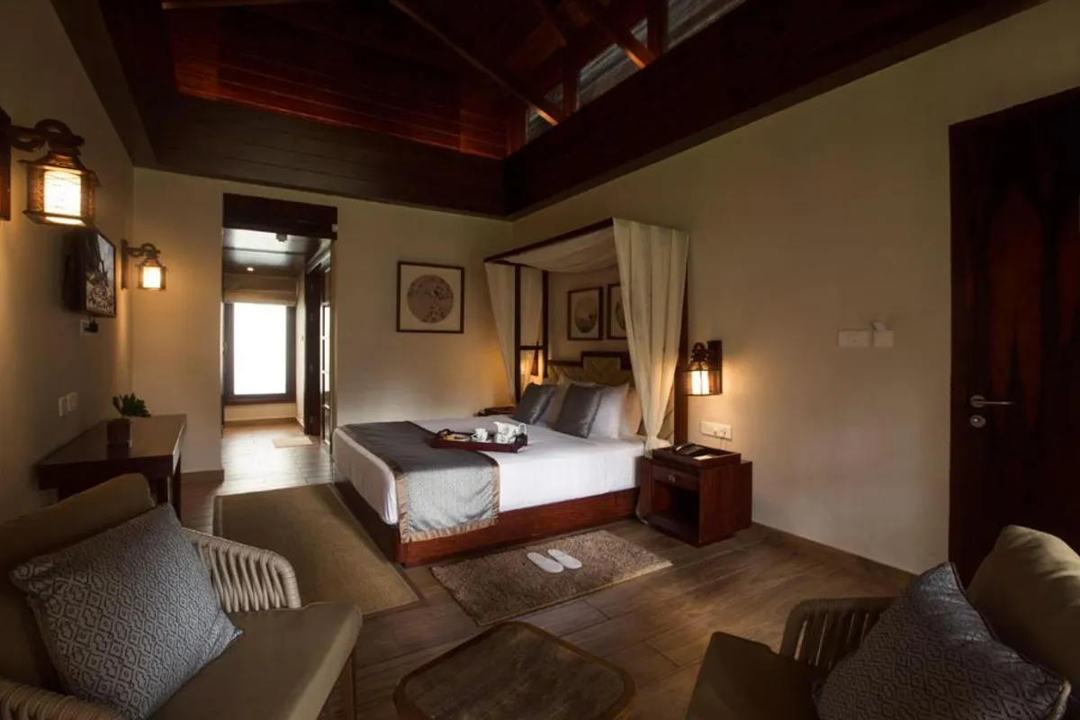Sea Shell Beach Resort Murud room view