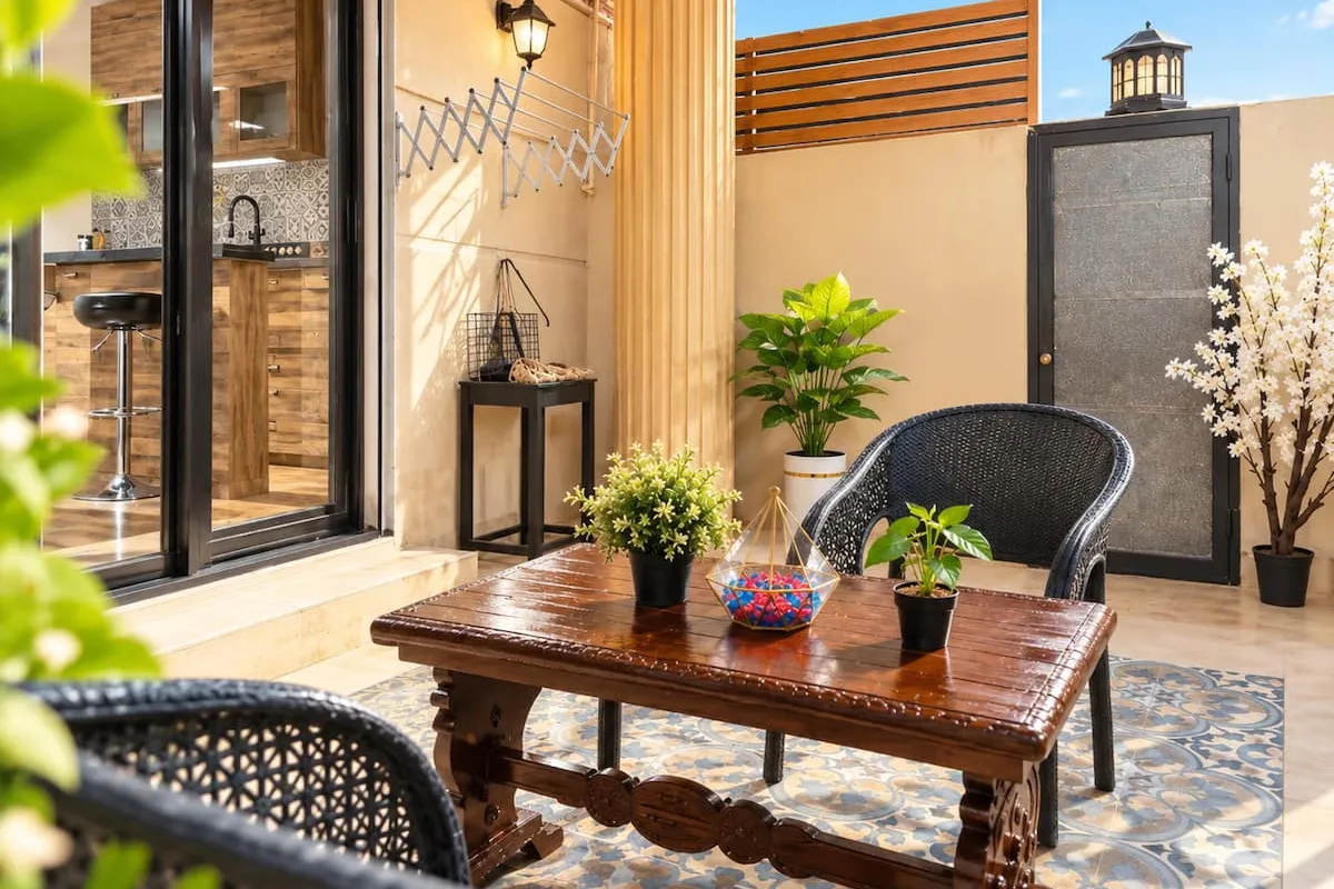 Spacious 4BR with Private Patio | Banafseg Villas - Hotel with Bathtub in San Francisco