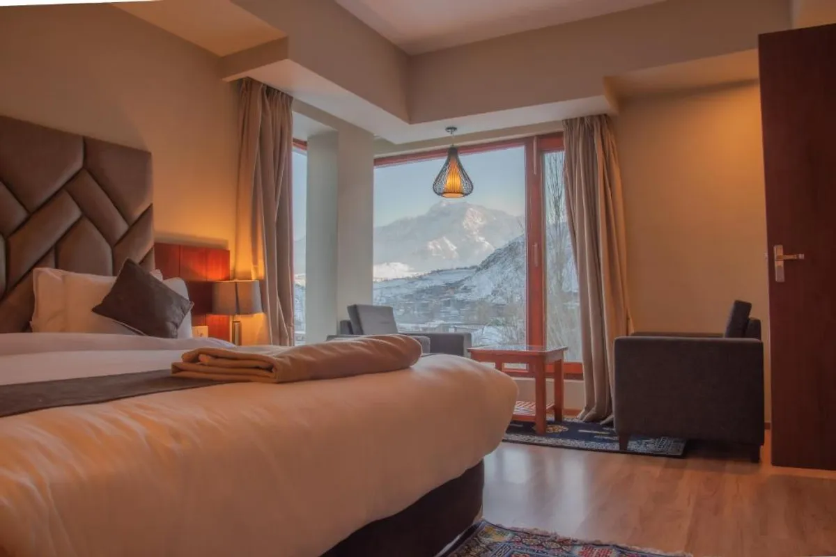 The Kargil Hotel room view