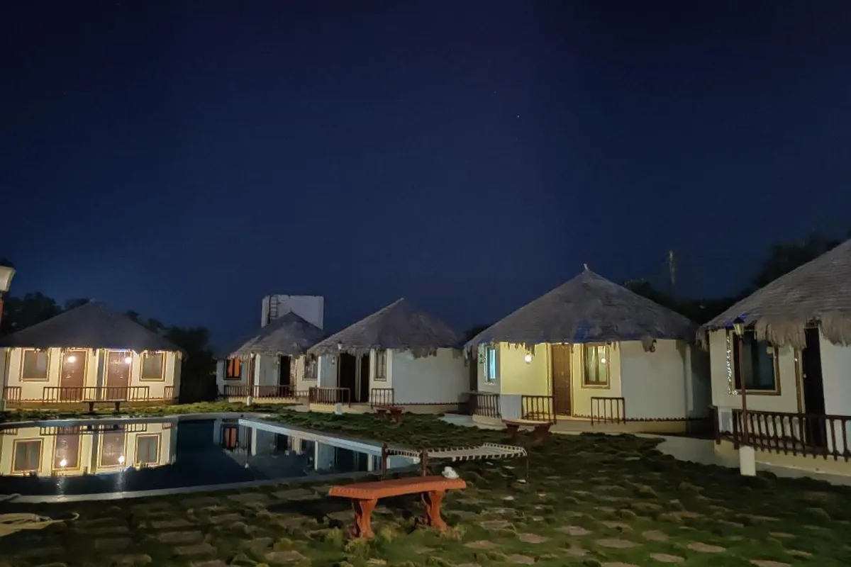 The Village Resort Mandvi property and ambiance