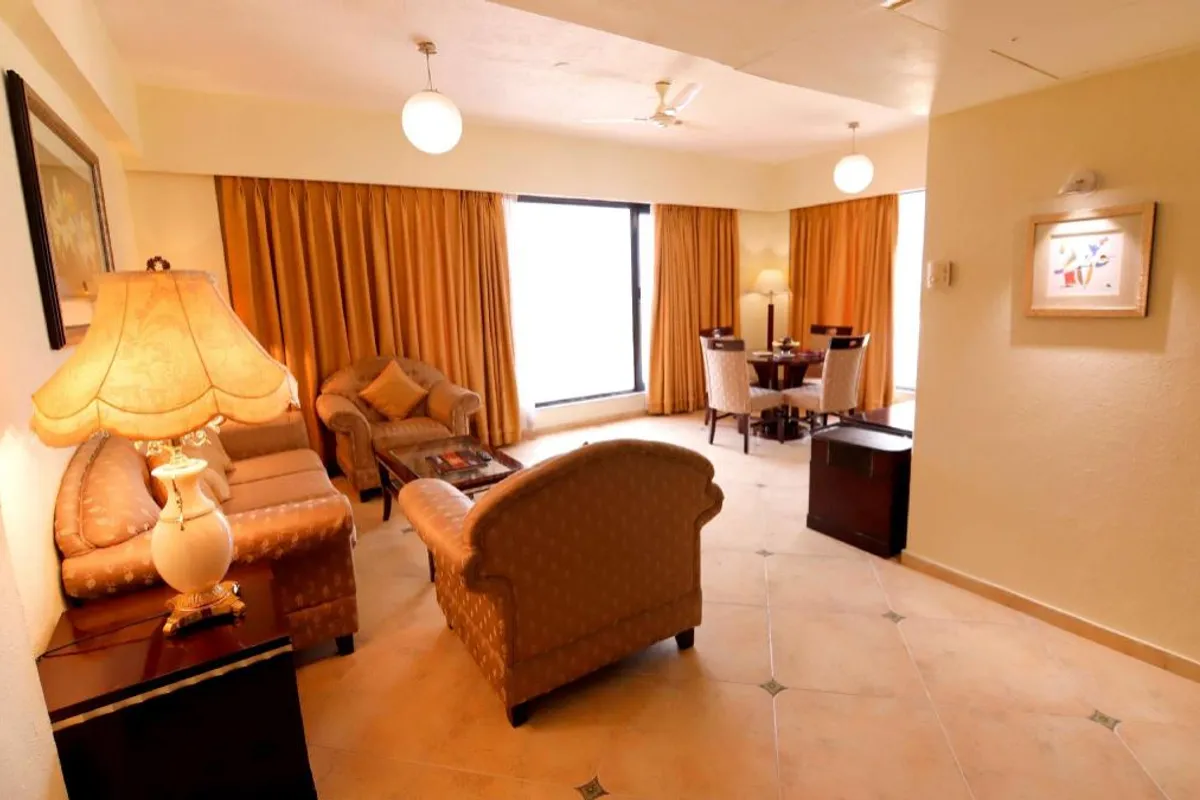 The White Hotel Katra property and ambiance