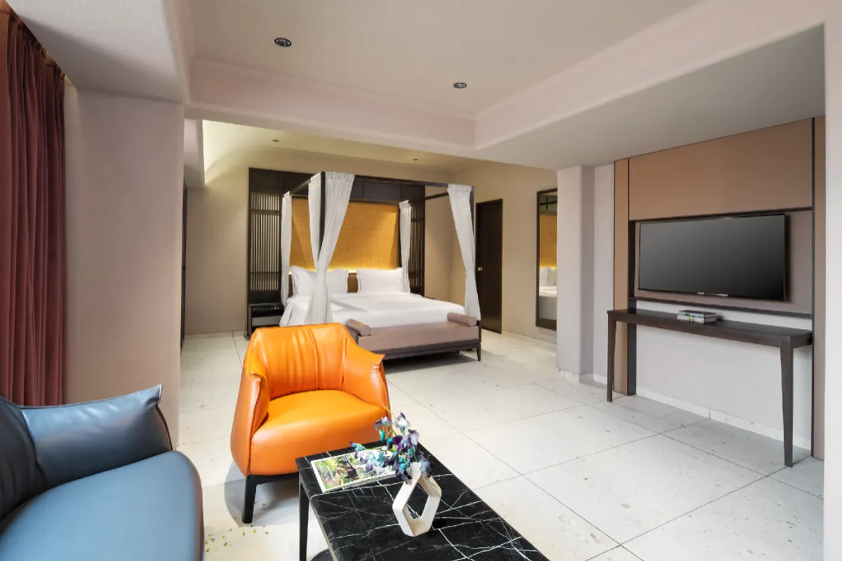 Treat Resort Silvassa suite interior