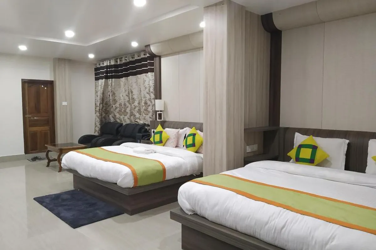 Ziro Palace Inn property and ambiance